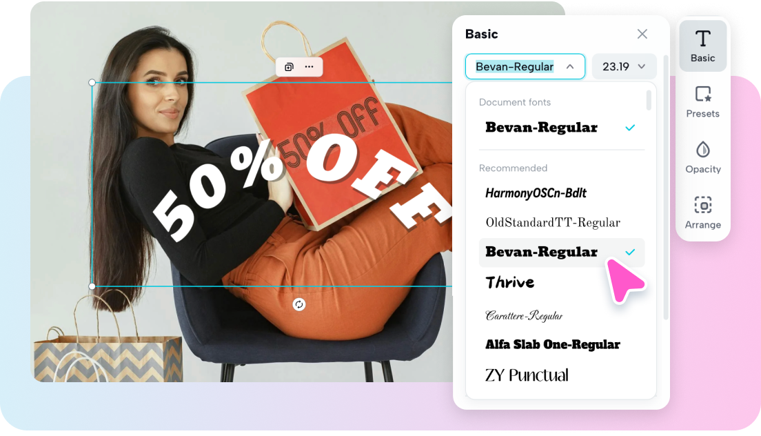 สำรวจฟอนต์โค้งที่น่าสนใจกว่าหลายร้อยแบบ